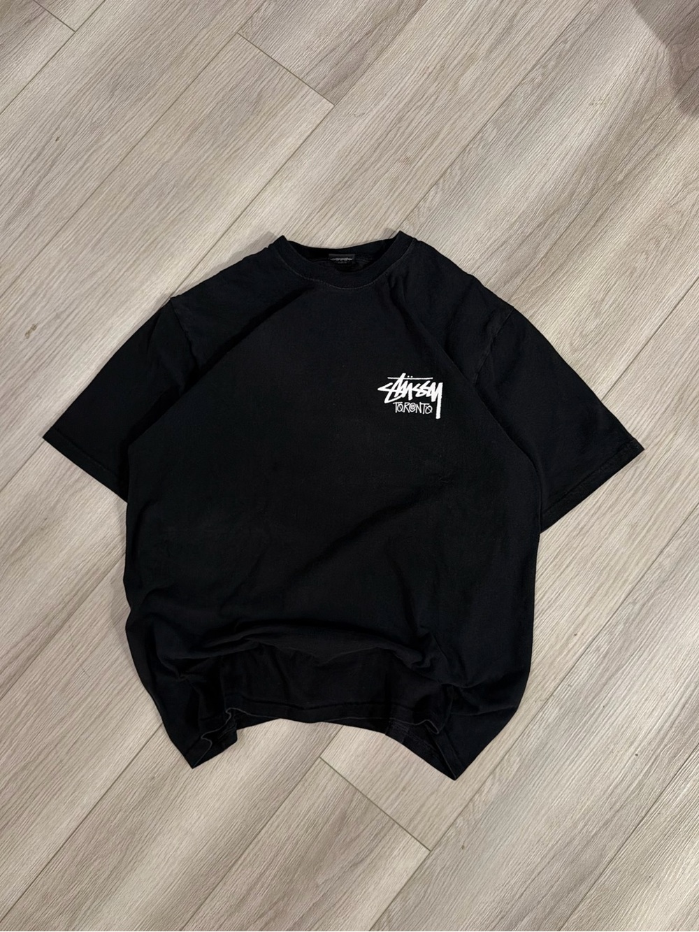Black Stüssy Toronto Shirt